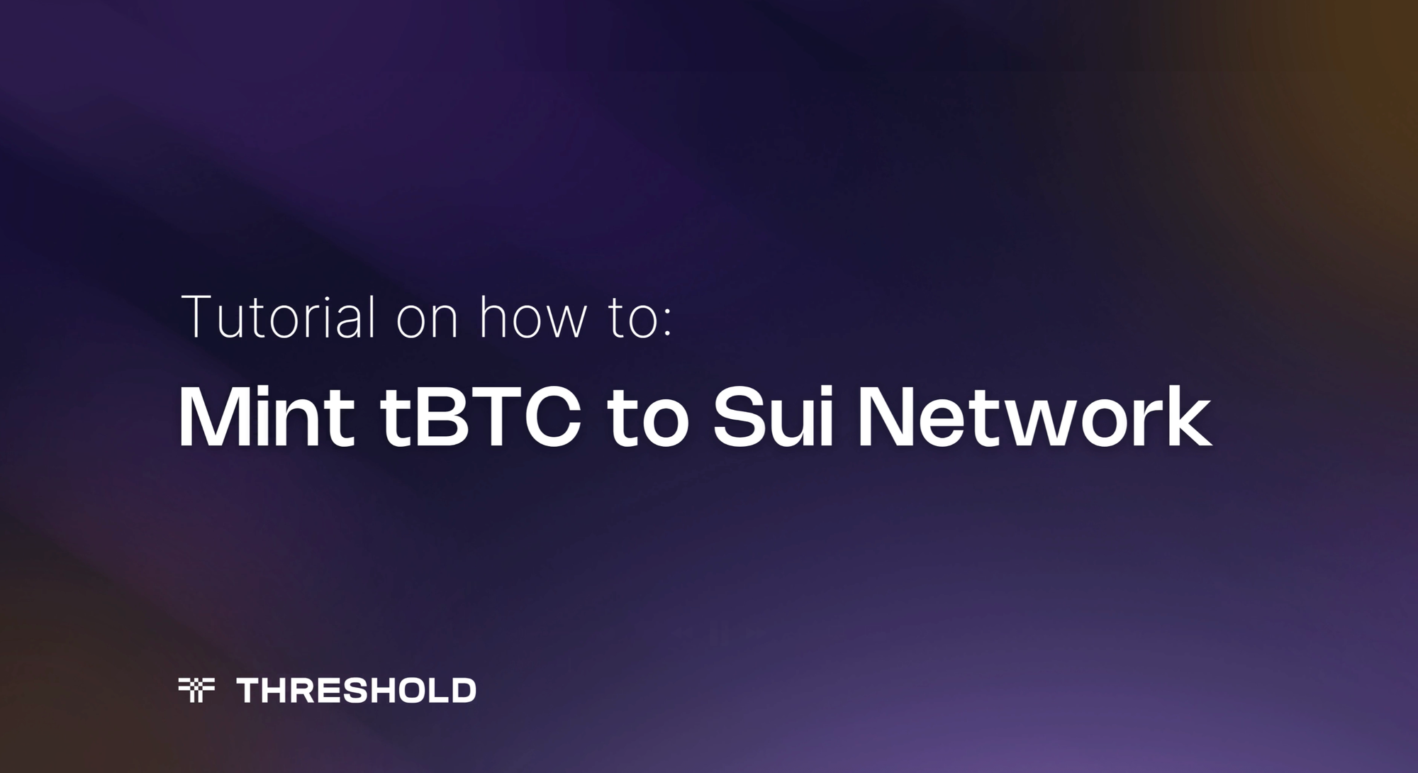 tBTC is now on Sui: A New Standard for Decentralized Bitcoin Utility
