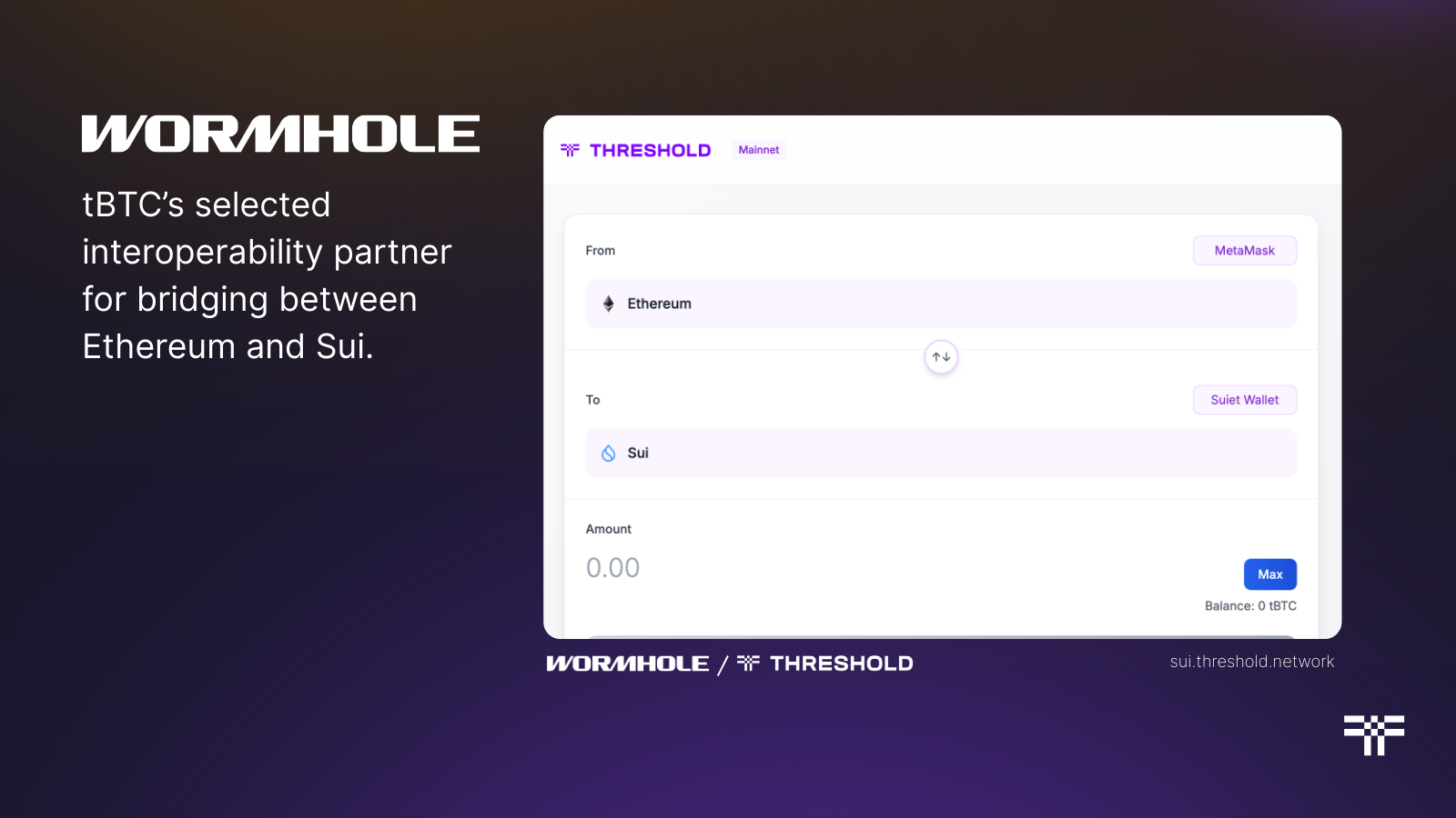 tBTC x Wormhole | Threshold Network