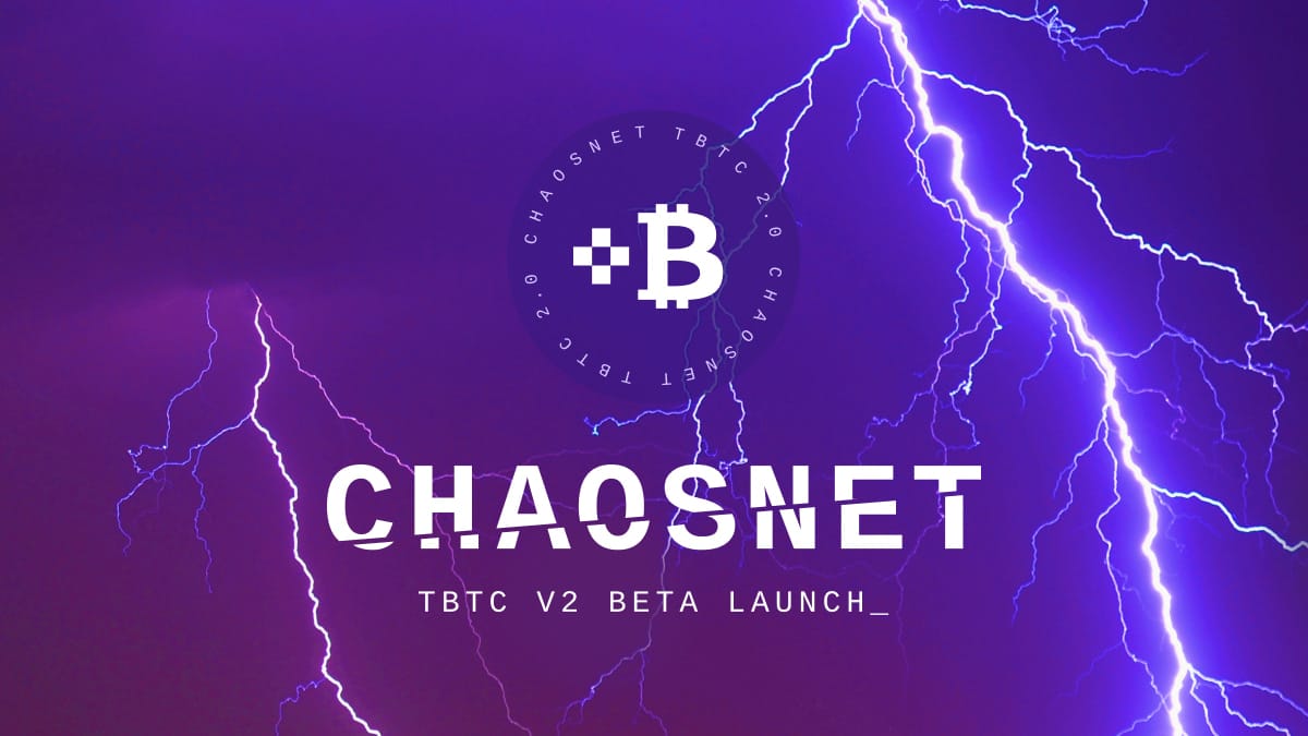 tBTC v2 Hits Its First Launch Milestone