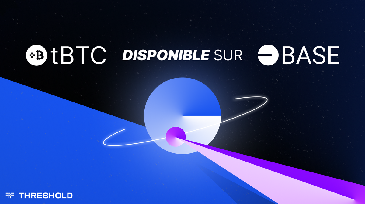 Vers l'avenir de DeFi : lancement de tBTC sur Base