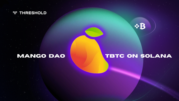 A Strategic Move: Solana’s Mango DAO implements tBTC as part of its treasury diversification program